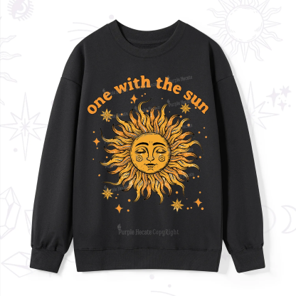 Purplehecate One With The Sun Sweatshirt