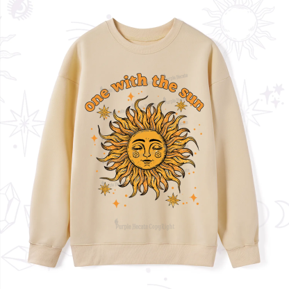 Purplehecate One With The Sun Sweatshirt
