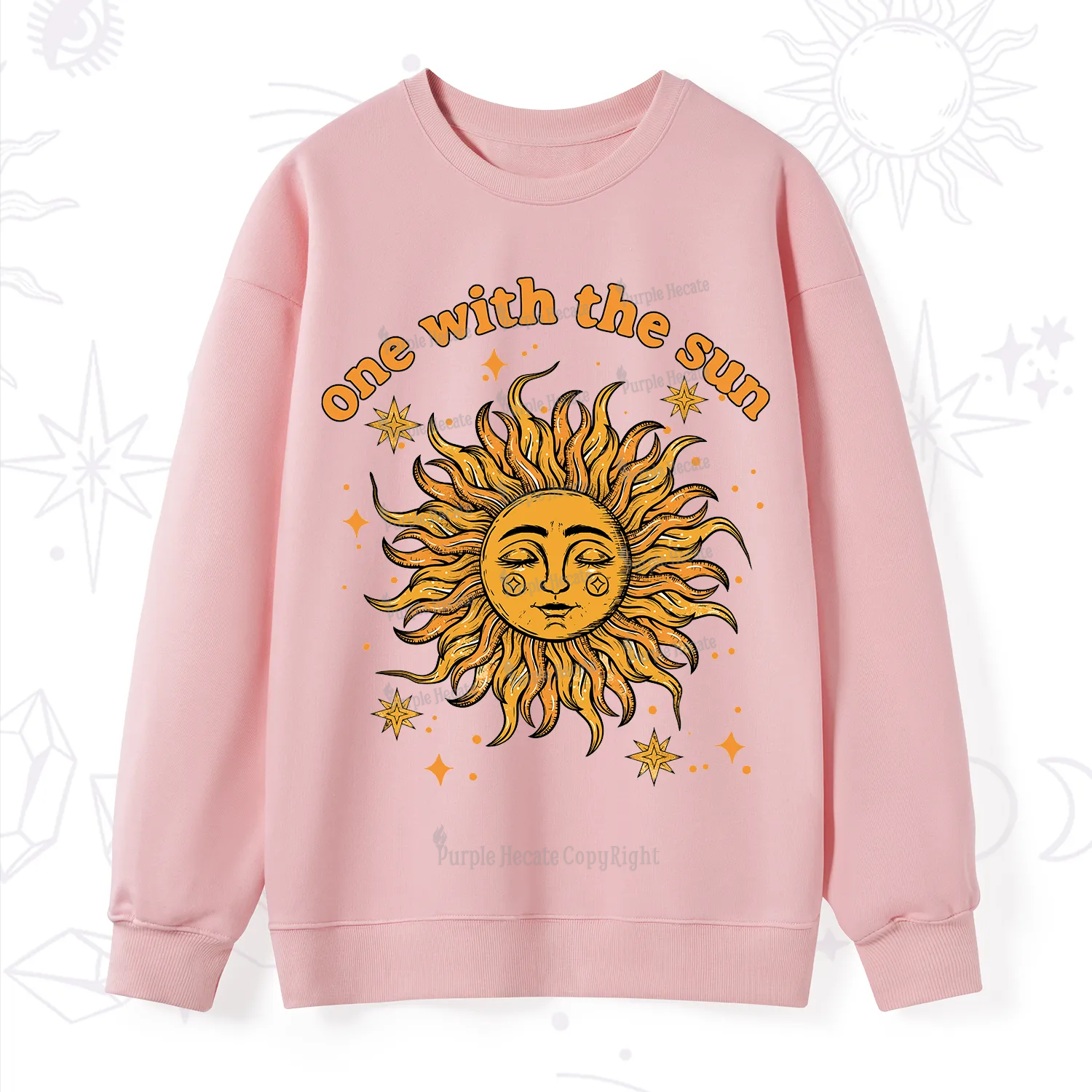 Purplehecate One With The Sun Sweatshirt