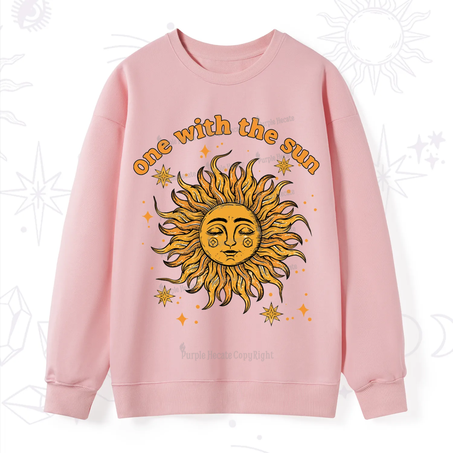 Purplehecate One With The Sun Sweatshirt