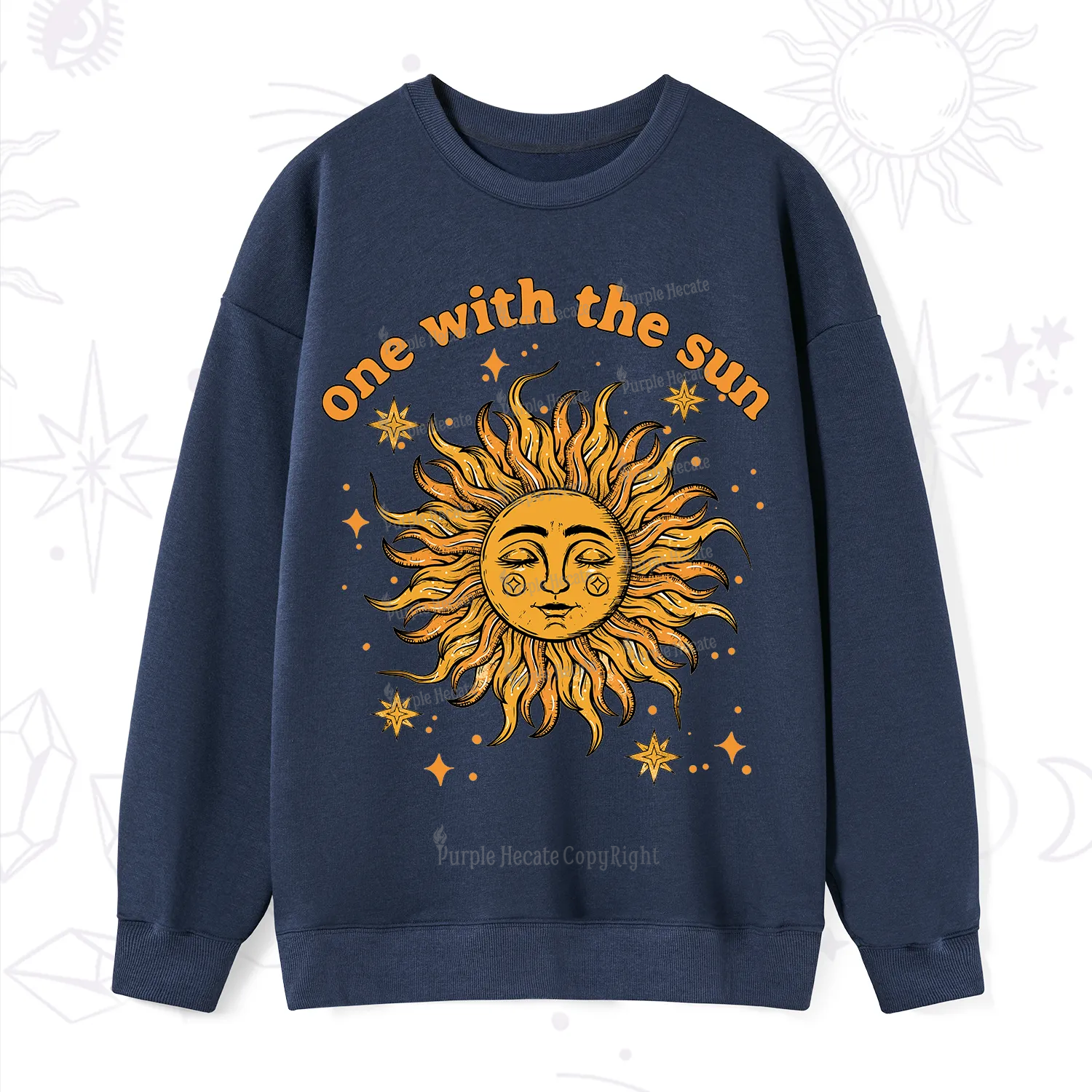 Purplehecate One With The Sun Sweatshirt