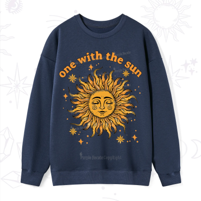 Purplehecate One With The Sun Sweatshirt