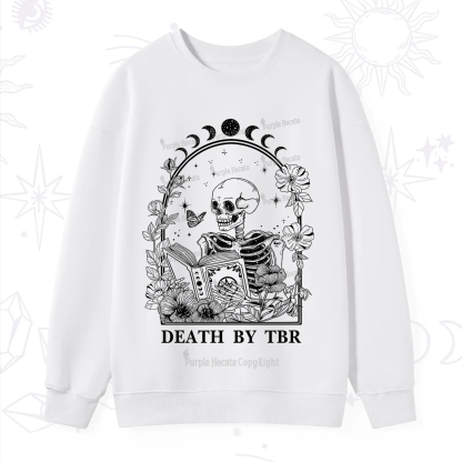 Purplehecate Death By TBR Sweatshirt