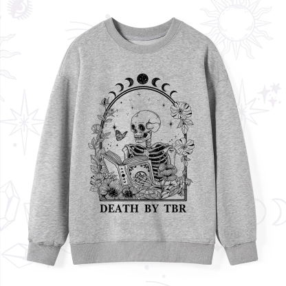 Purplehecate Death By TBR Sweatshirt