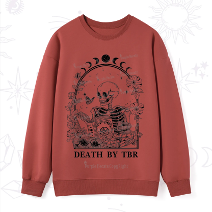 Purplehecate Death By TBR Sweatshirt