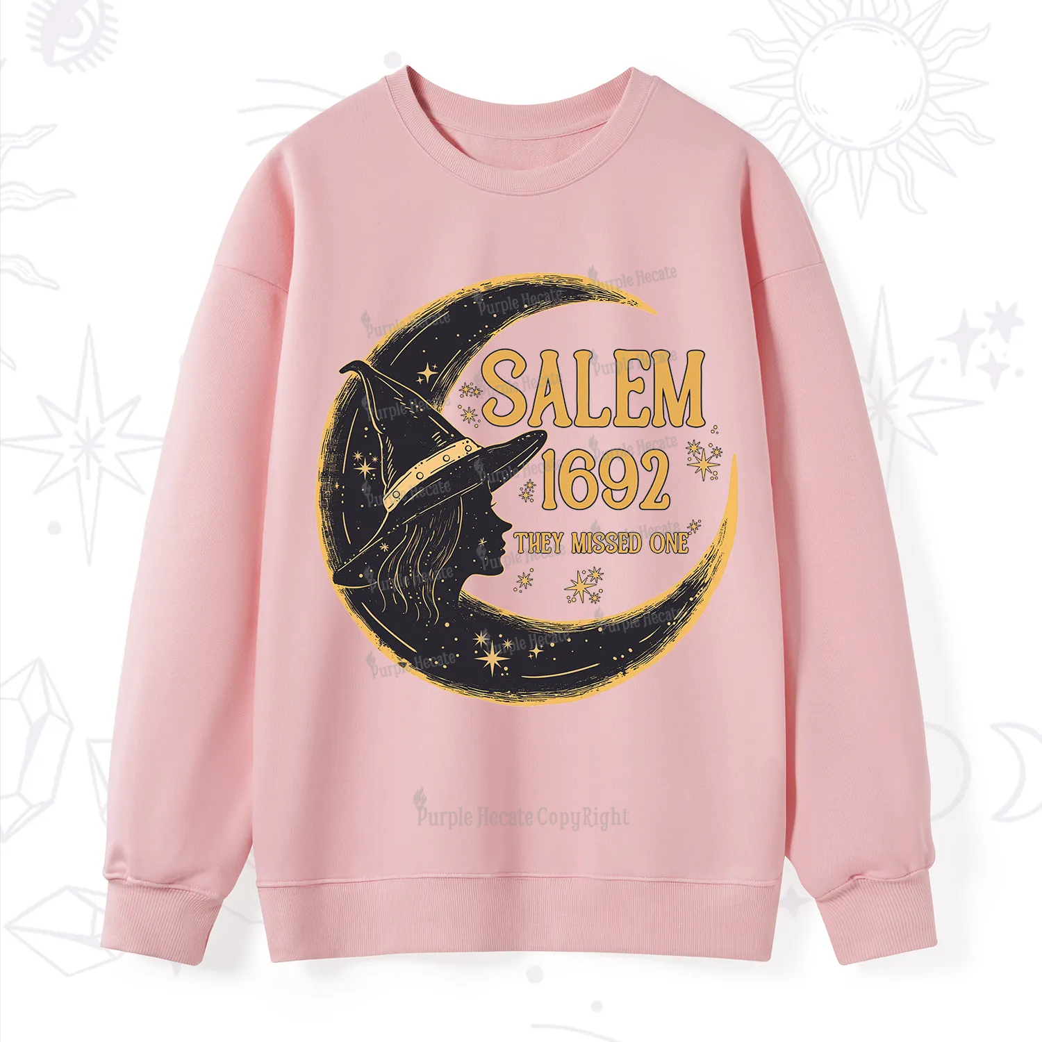 Purplehecate 1692 Salem Witch Sweatshirt