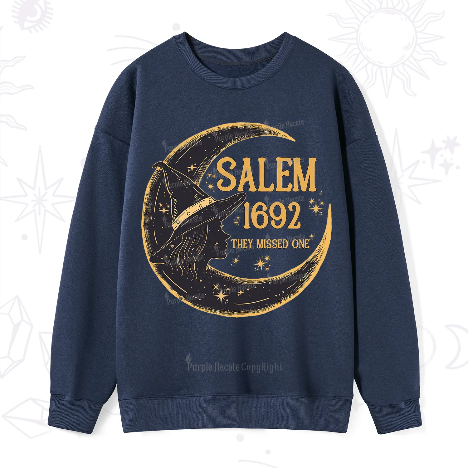 Purplehecate 1692 Salem Witch Sweatshirt