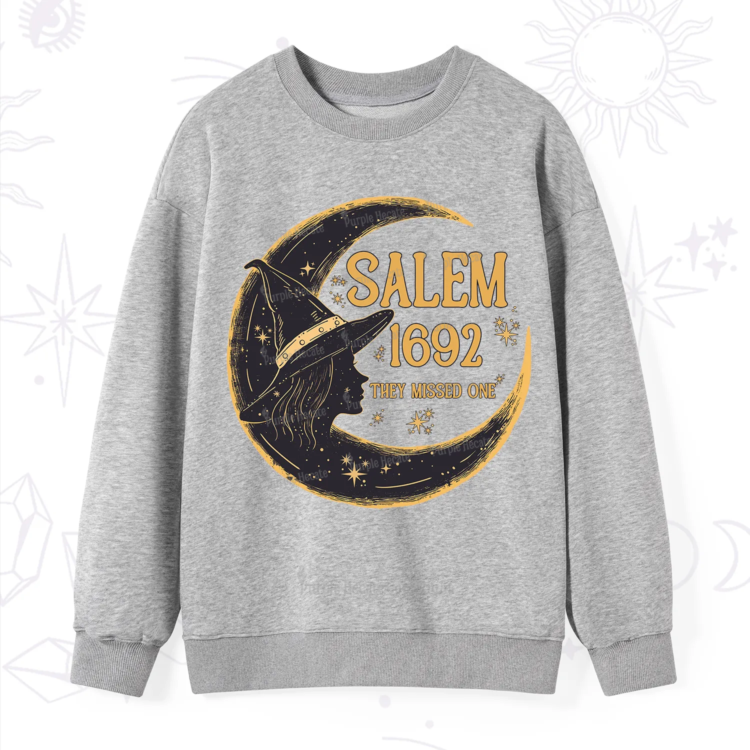 Purplehecate 1692 Salem Witch Sweatshirt