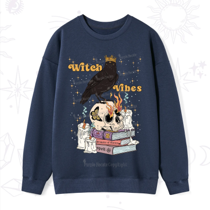 Purplehecate Witch Vibes Sweatshirt