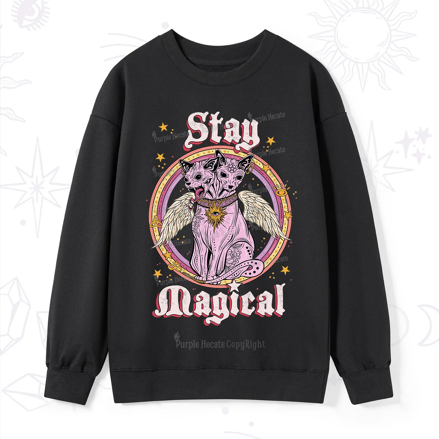 Purplehecate Stay Magical Sweatshirt