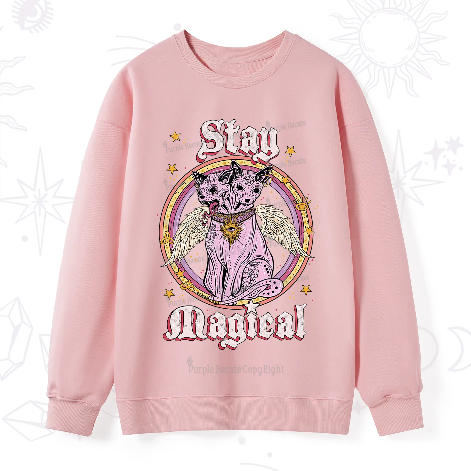 Purplehecate Stay Magical Sweatshirt
