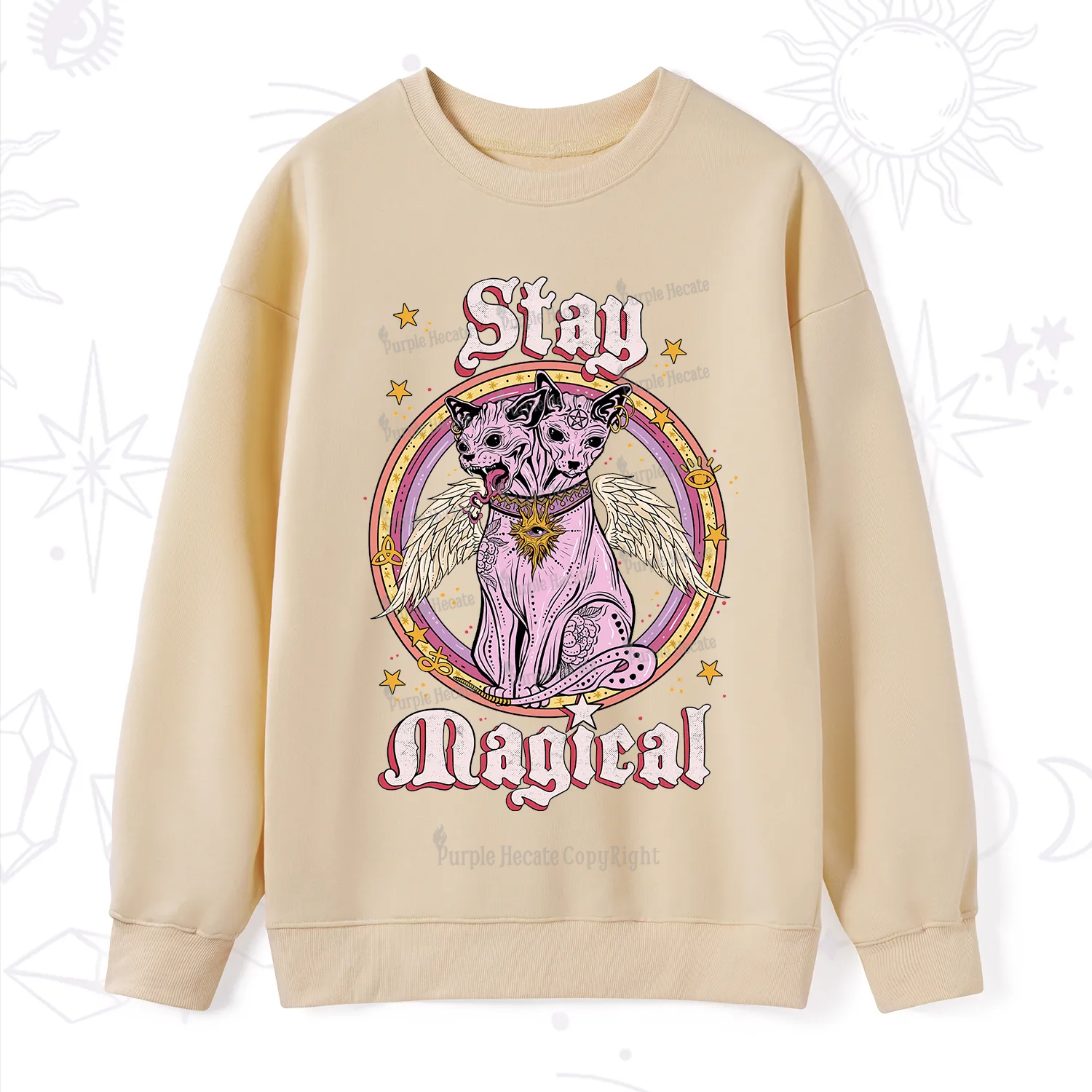 Purplehecate Stay Magical Sweatshirt
