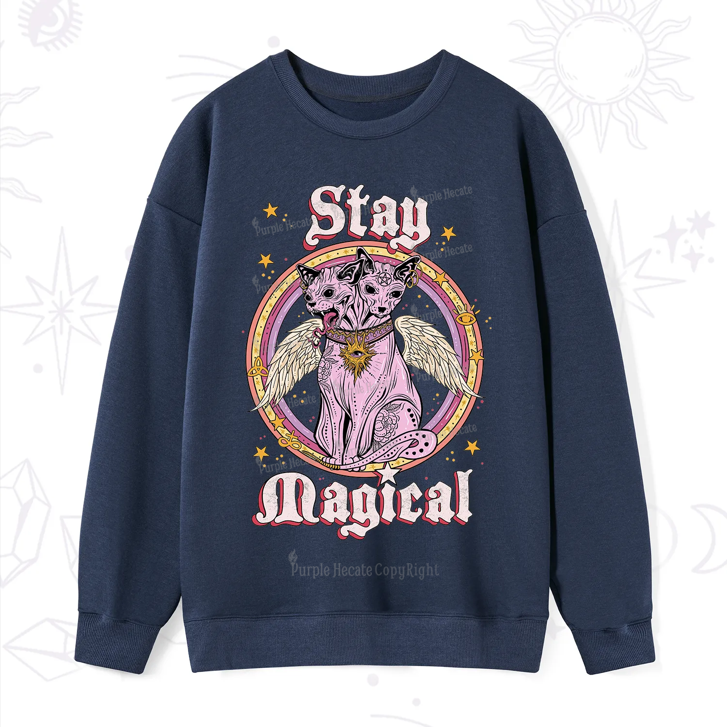 Purplehecate Stay Magical Sweatshirt