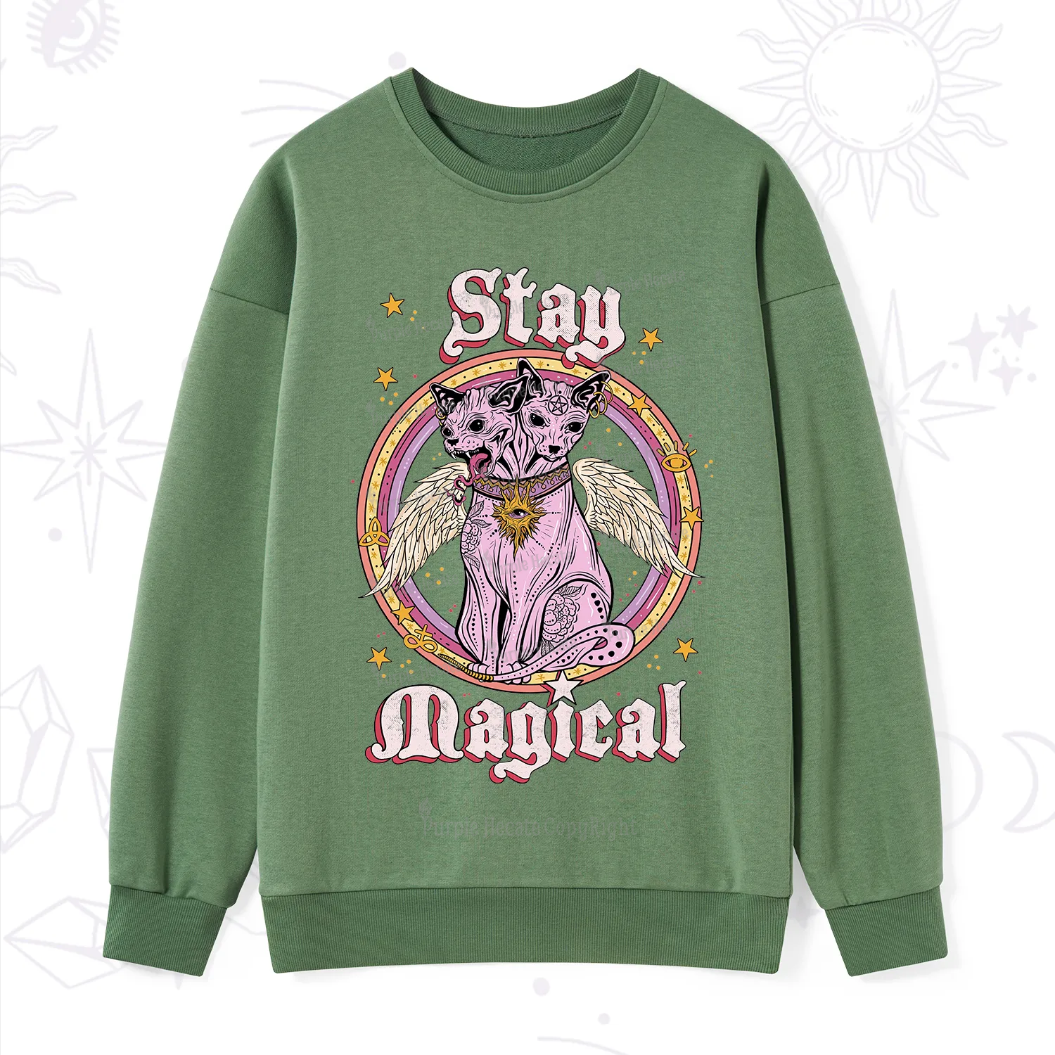 Purplehecate Stay Magical Sweatshirt