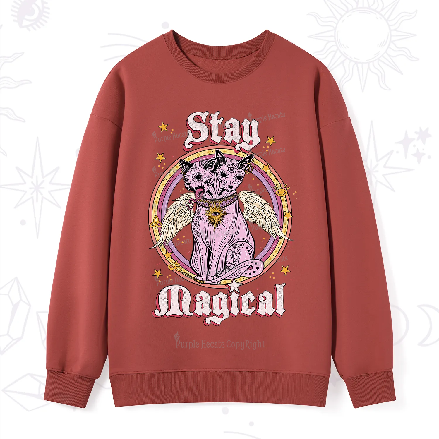 Purplehecate Stay Magical Sweatshirt