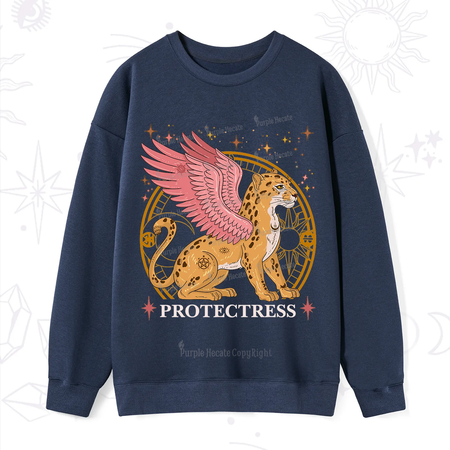 Purplehecate Celestial Protectress Sweatshirt