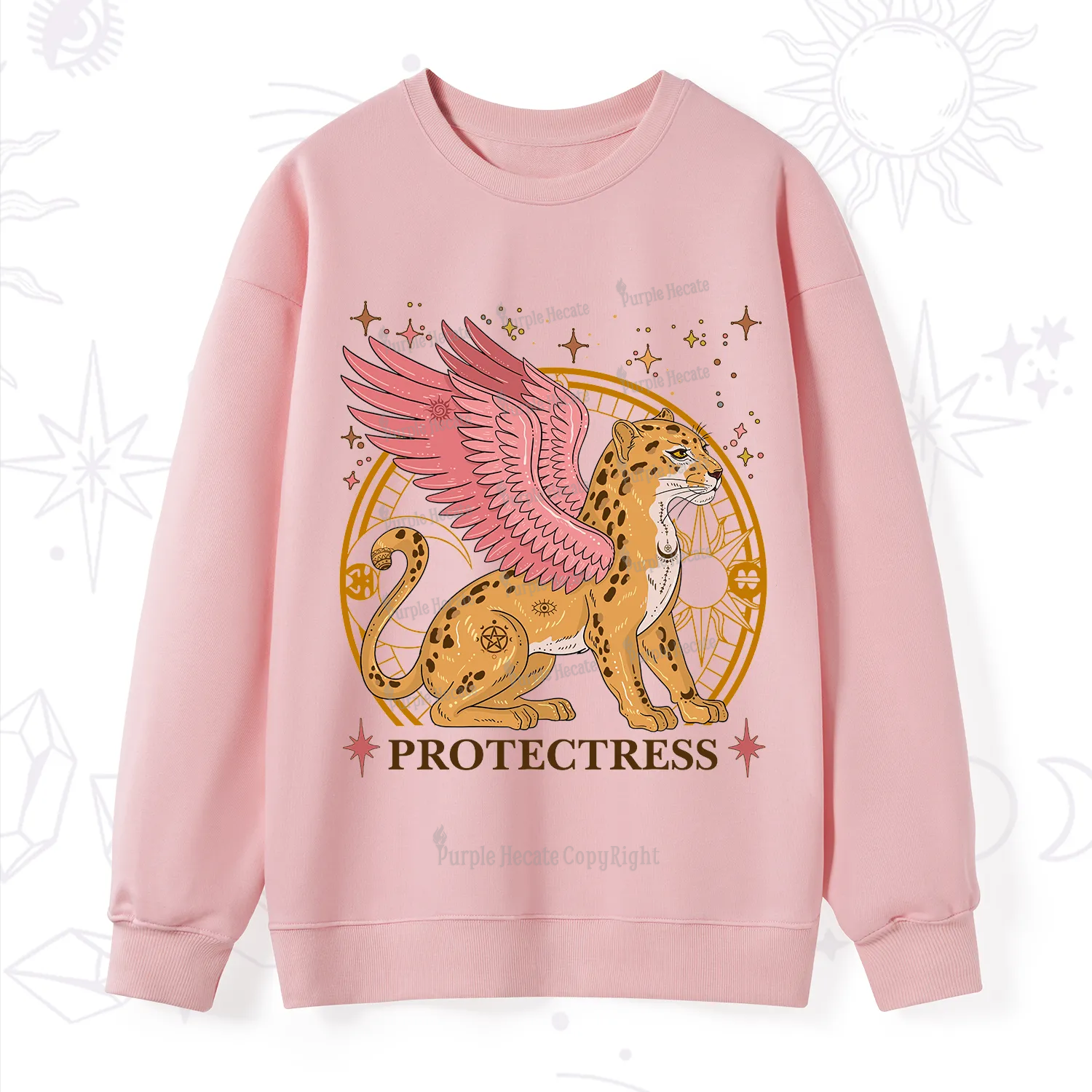 Purplehecate Celestial Protectress Sweatshirt