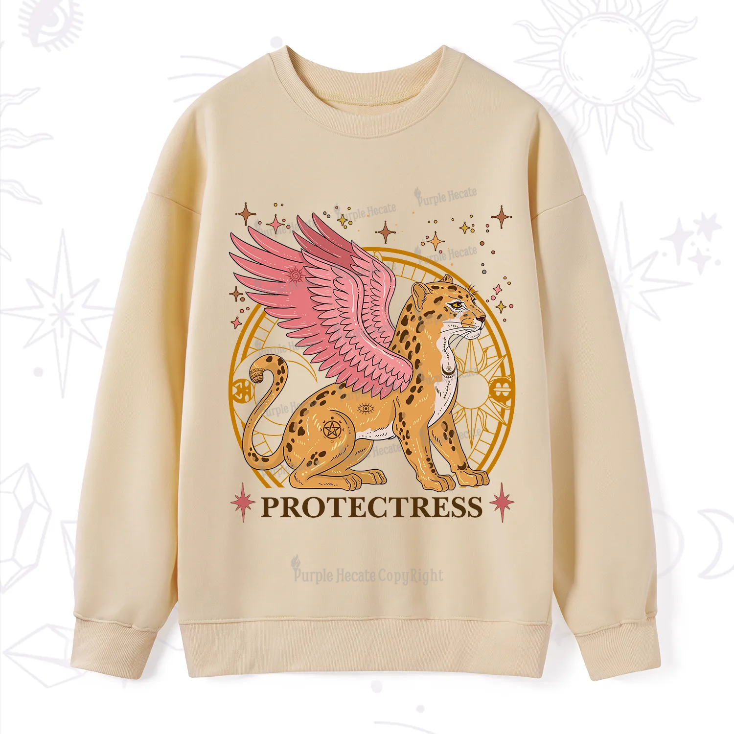 Purplehecate Celestial Protectress Sweatshirt