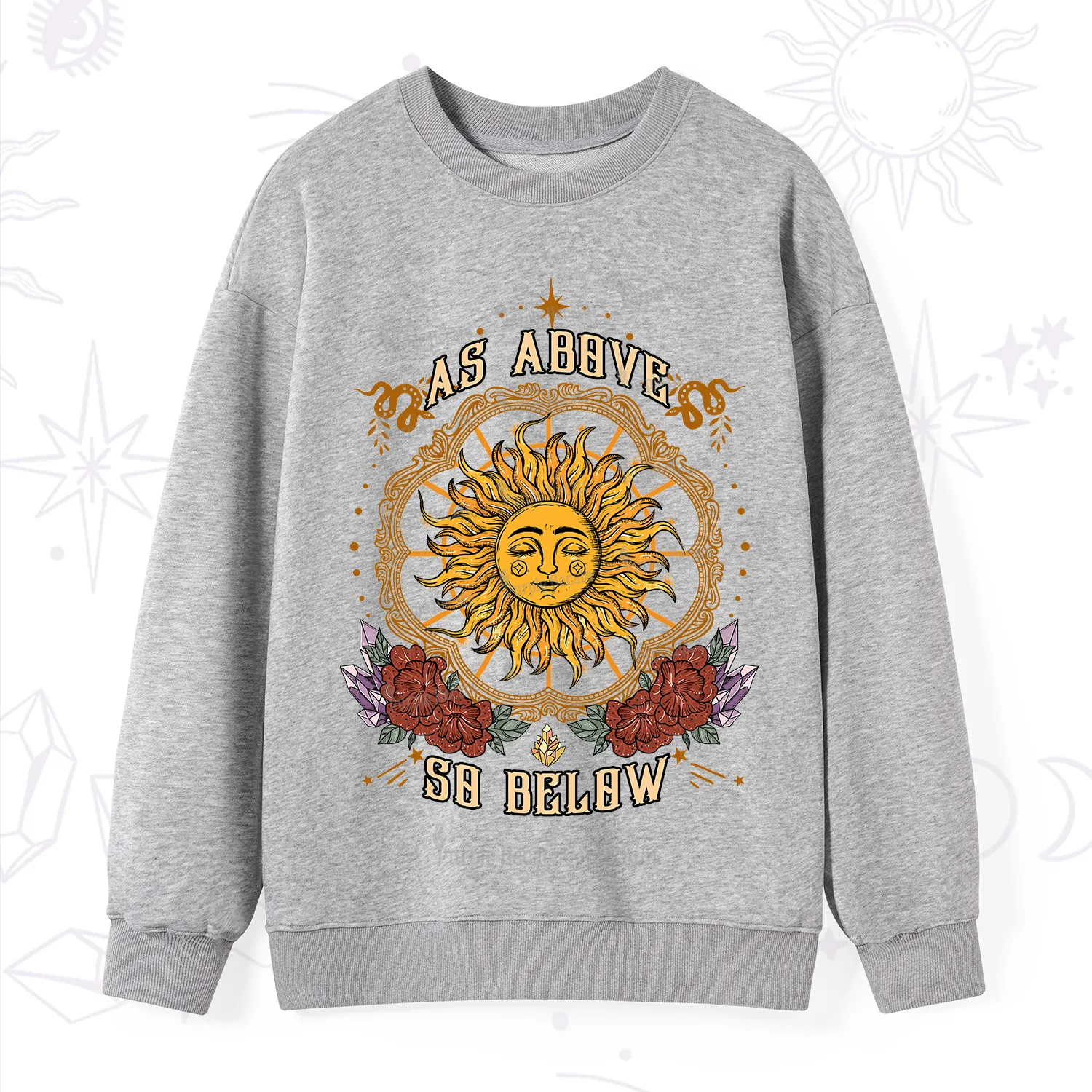 Purplehecate As Above So Below Sweatshirt