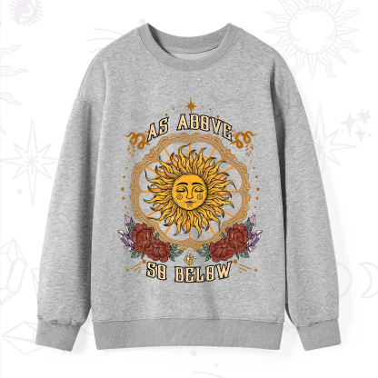 Purplehecate As Above So Below Sweatshirt