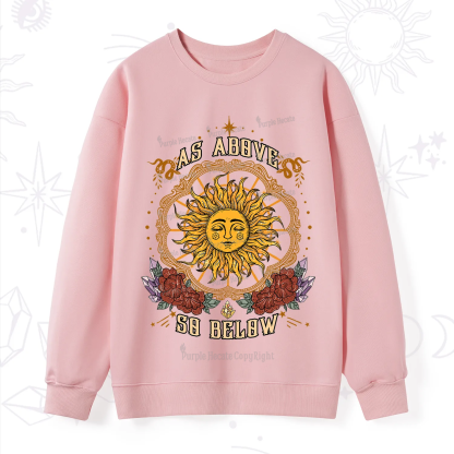 Purplehecate As Above So Below Sweatshirt