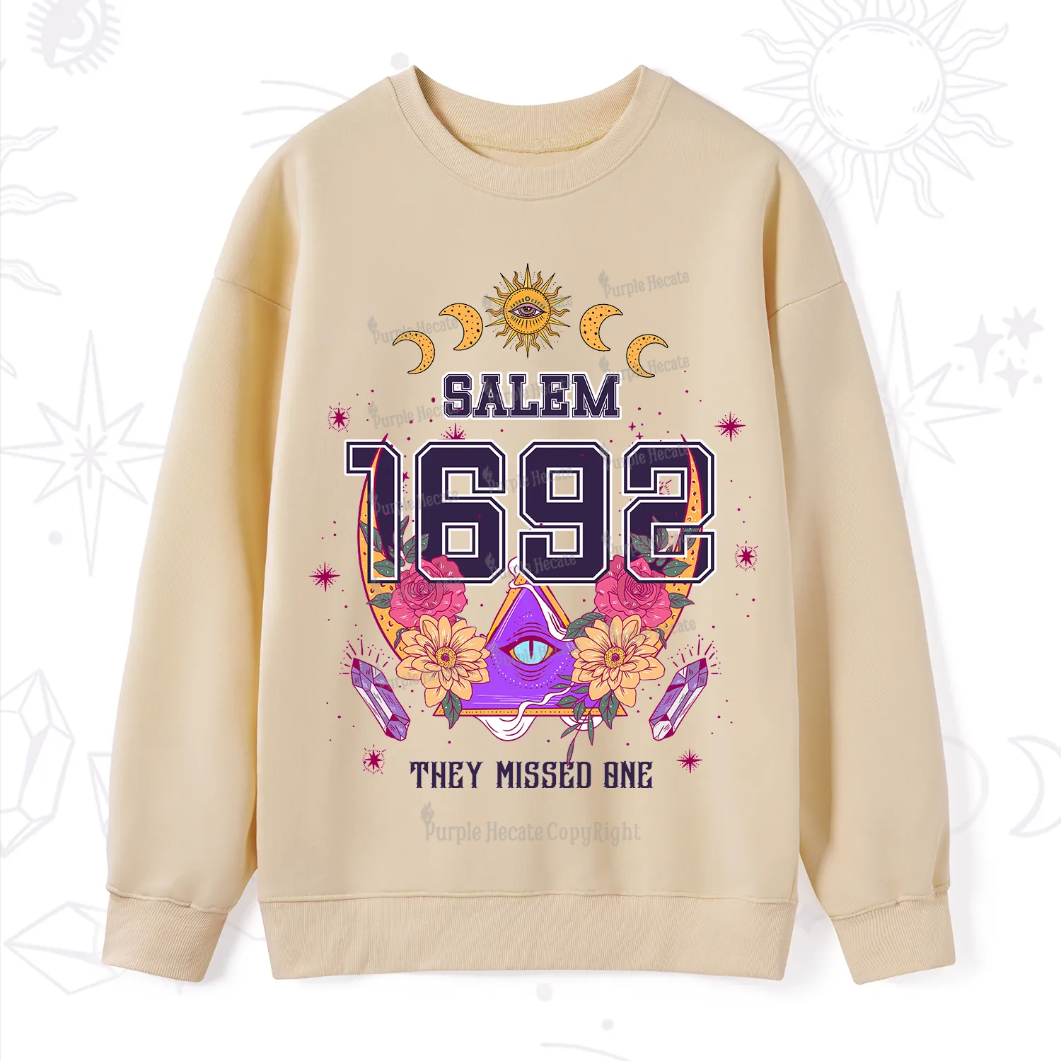 Purplehecate Salem 1692 They Missed One Sweatshirt