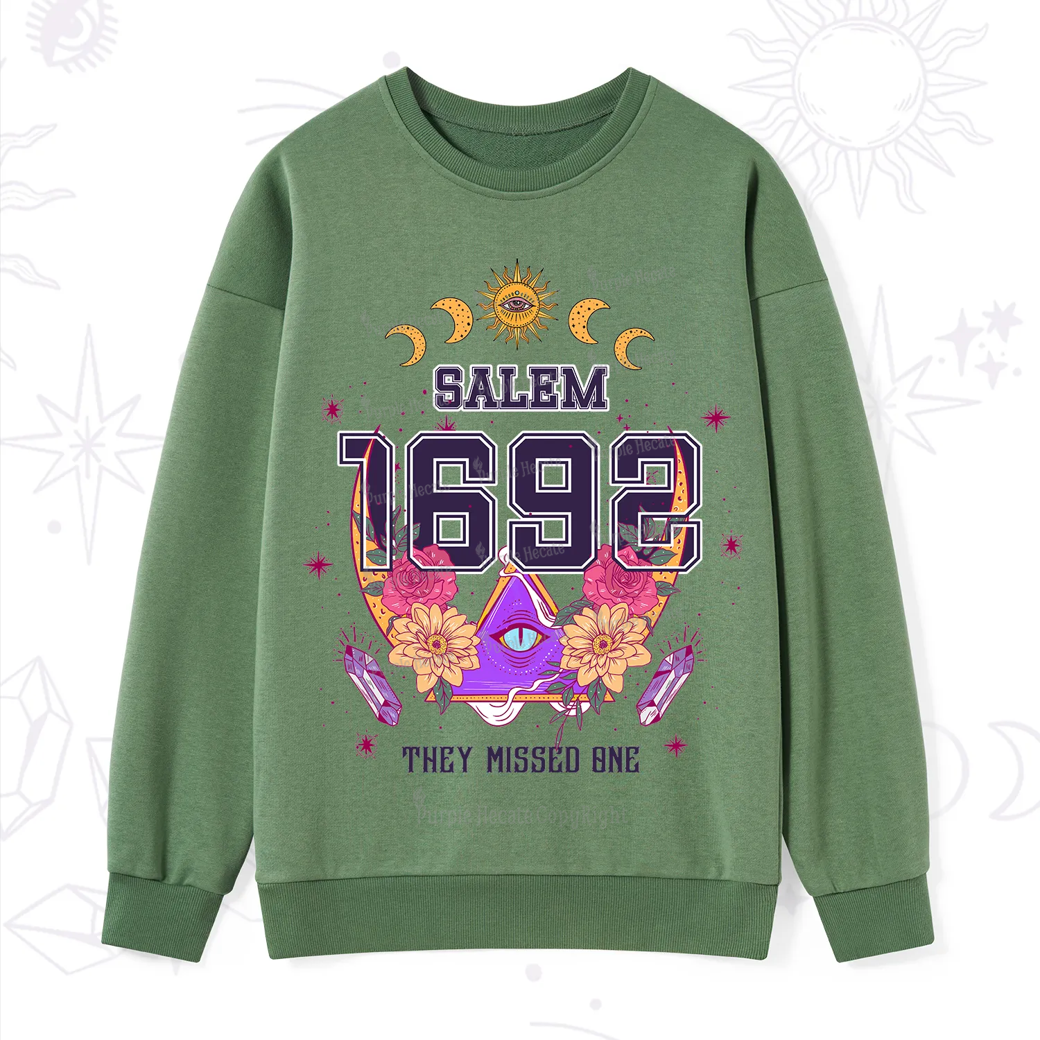 Purplehecate Salem 1692 They Missed One Sweatshirt