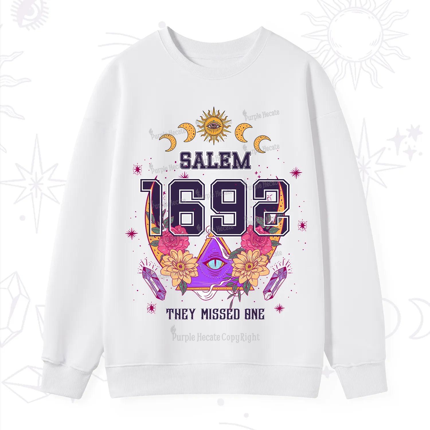 Purplehecate Salem 1692 They Missed One Sweatshirt
