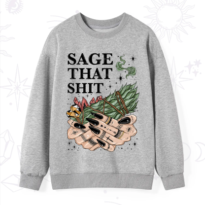 Purplehecate Smudge That Shit Sweatshirt