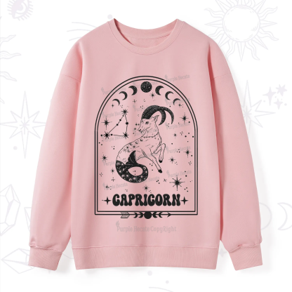 Purplehecate Zodiac Capricorn Under the Stars Sweatshirt