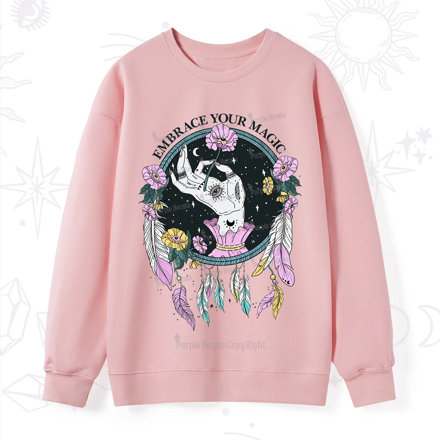 Purplehecate Embrace Your Magic Sweatshirt