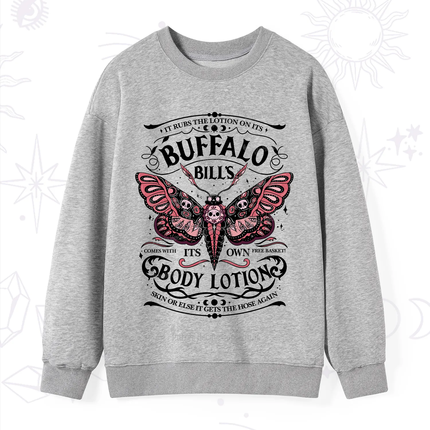 Purplehecate Buffalo Bill's Body Lotion Sweatshirt