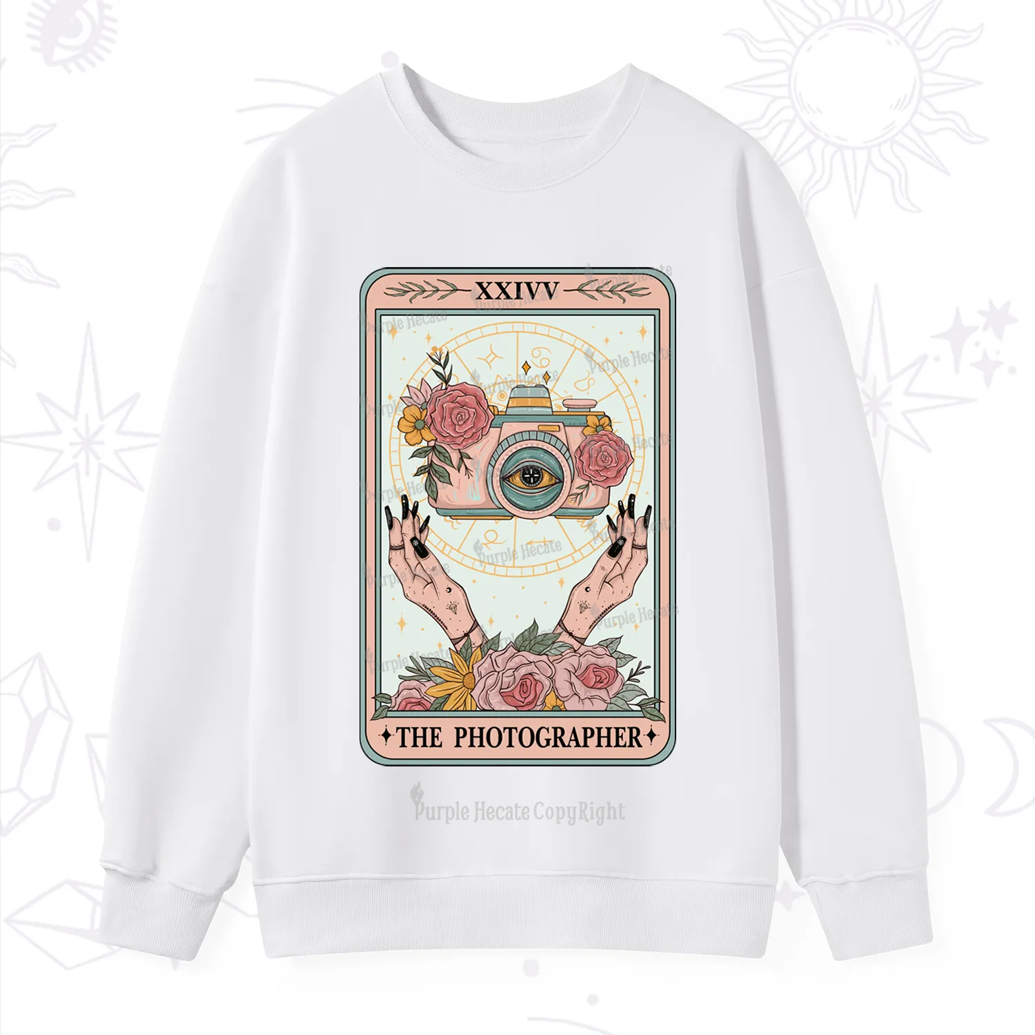 Purplehecate The Photographter Tarot Sweatshirt