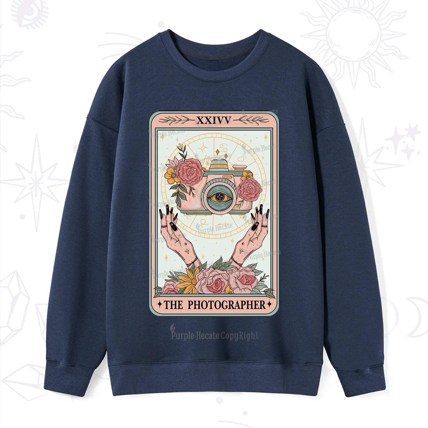 Purplehecate The Photographter Tarot Sweatshirt