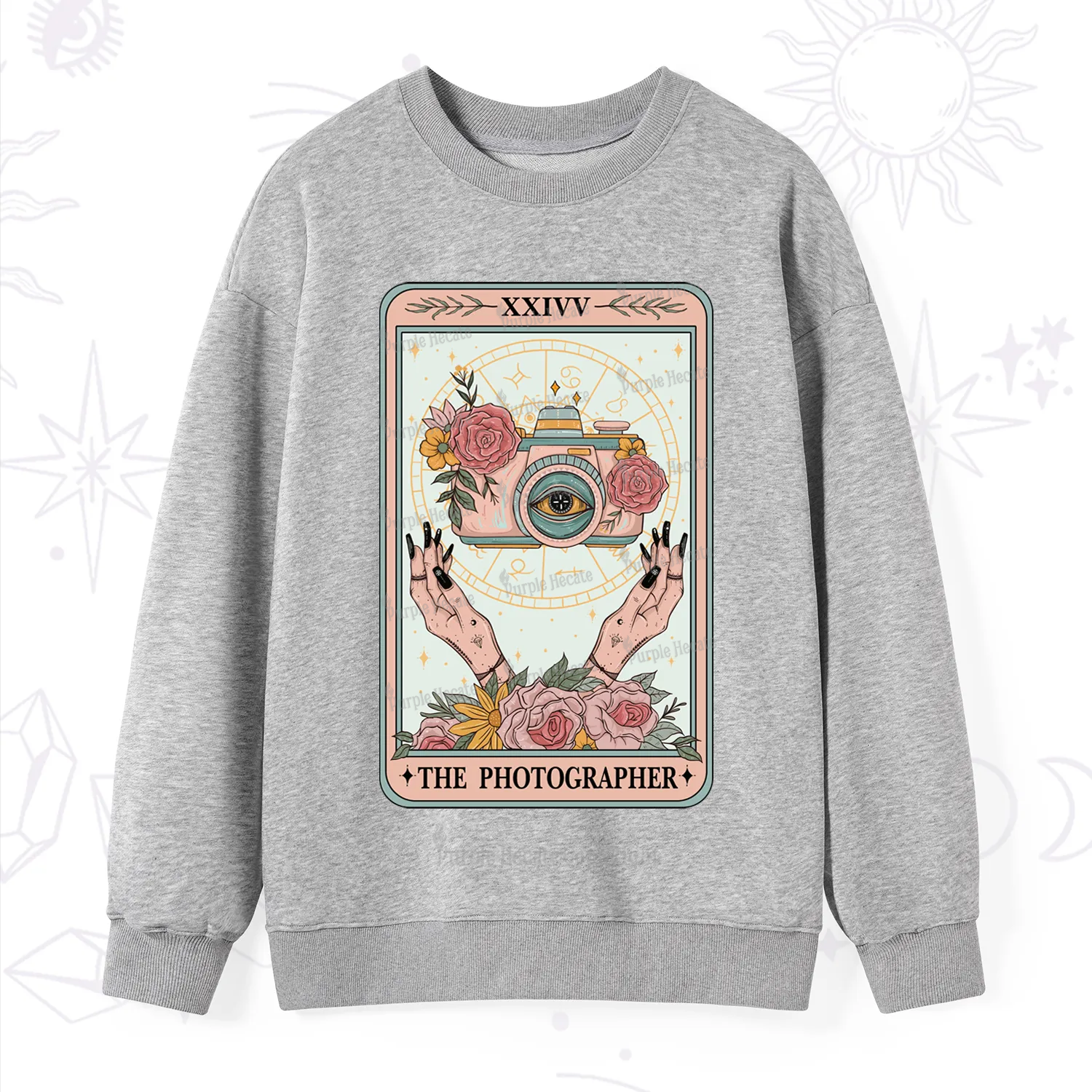 Purplehecate The Photographter Tarot Sweatshirt