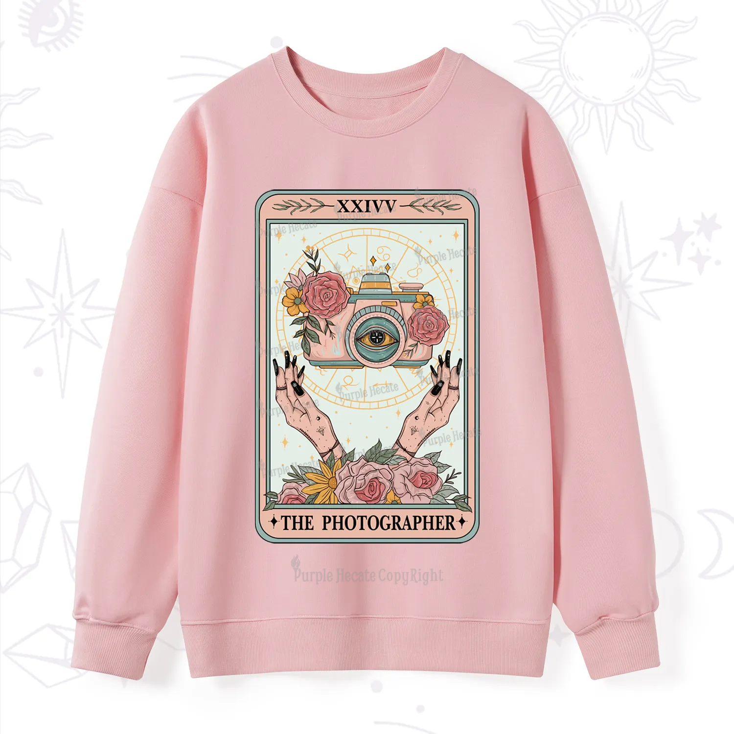 Purplehecate The Photographter Tarot Sweatshirt