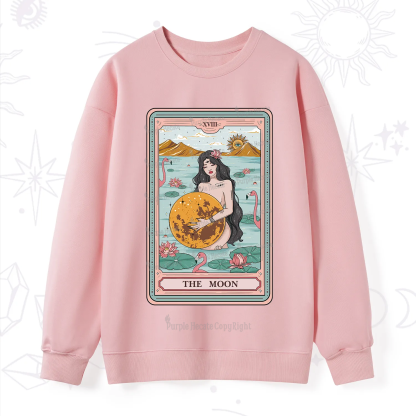 Purplehecate The Moon Goddess Tarot Sweatshirt