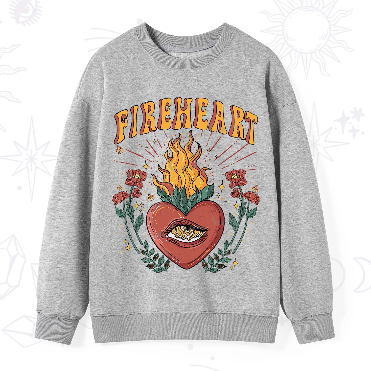 Purplehecate Fireheart Sweatshirt