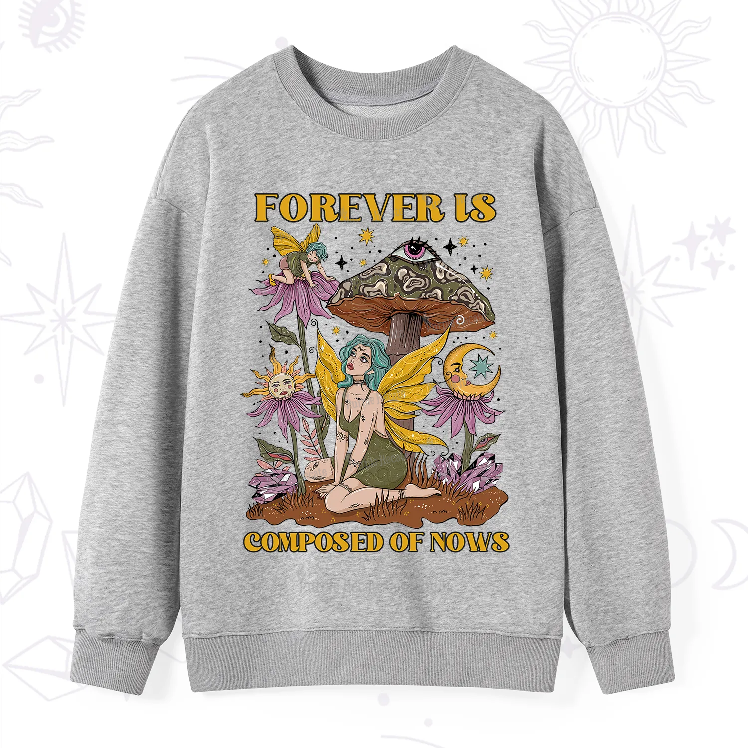 Purplehecate Forever Is Composed Of Nows Sweatshirt