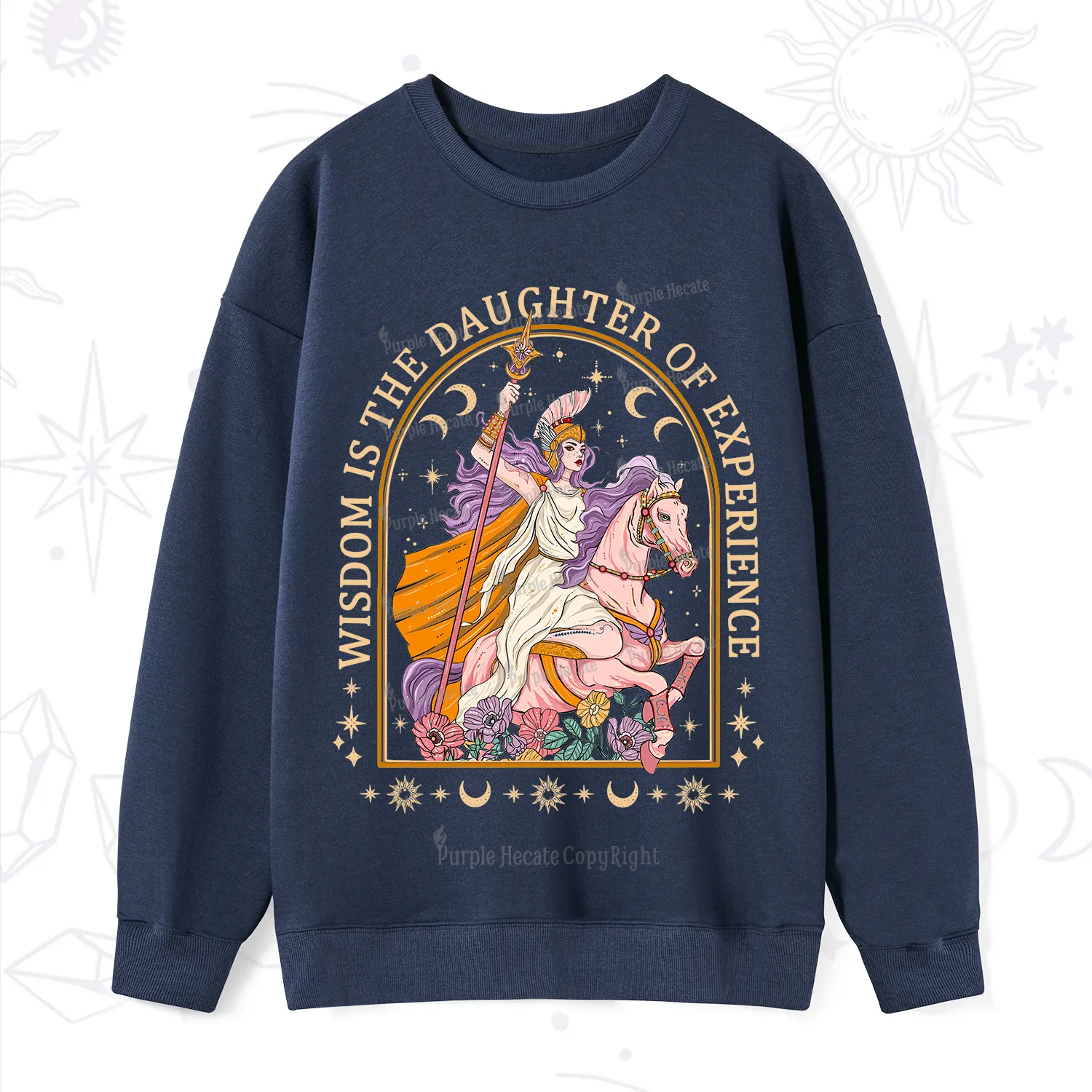 Purplehecate Wisdom Is The Daughter Of Experience Sweatshirt