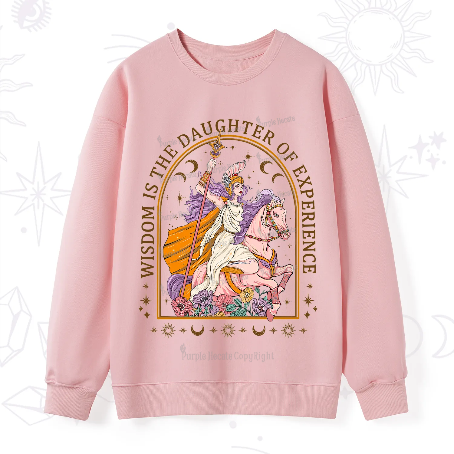 Purplehecate Wisdom Is The Daughter Of Experience Sweatshirt