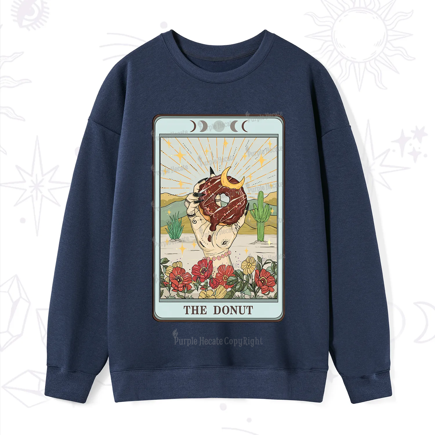 Purplehecate The Donut Tarot Sweatshirt