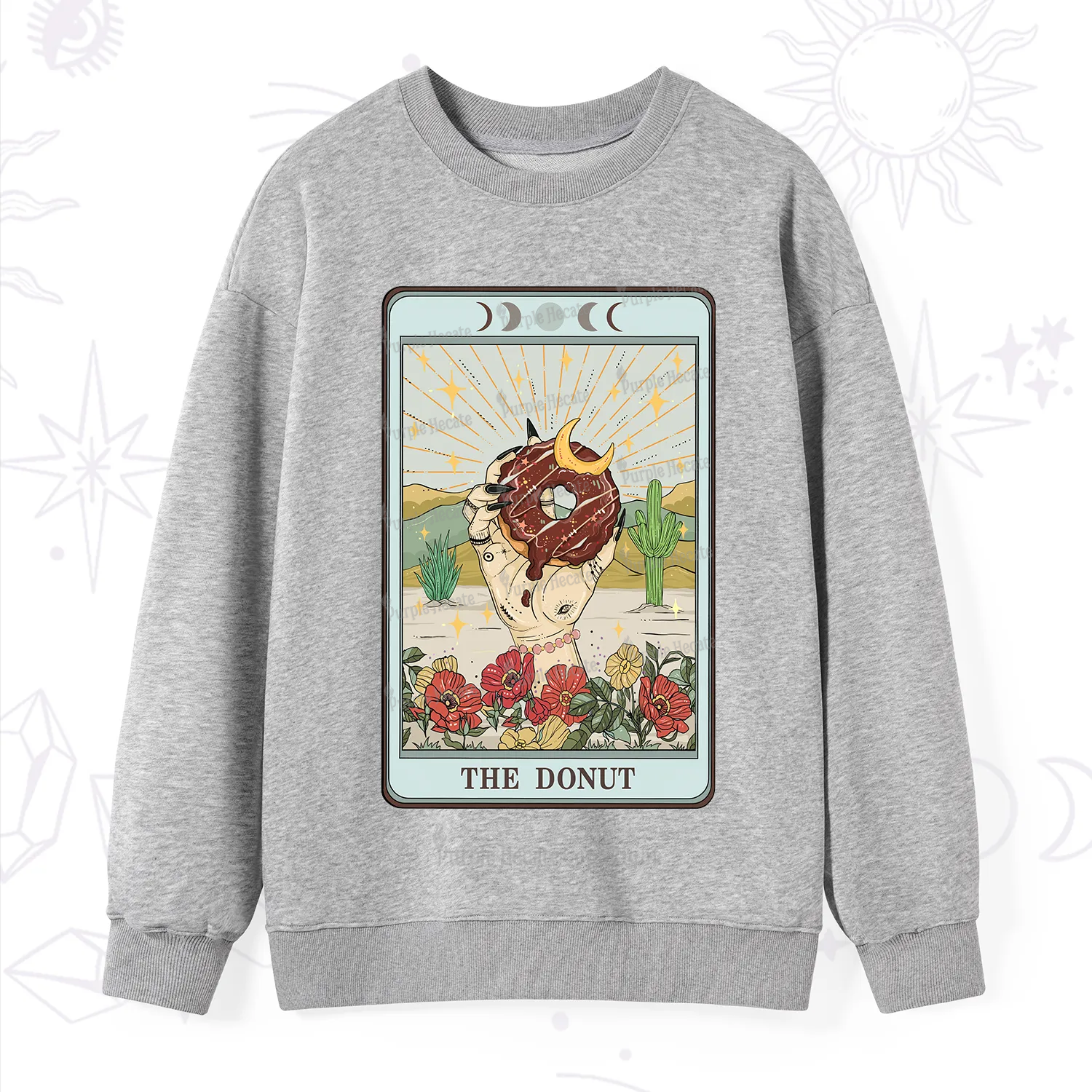Purplehecate The Donut Tarot Sweatshirt