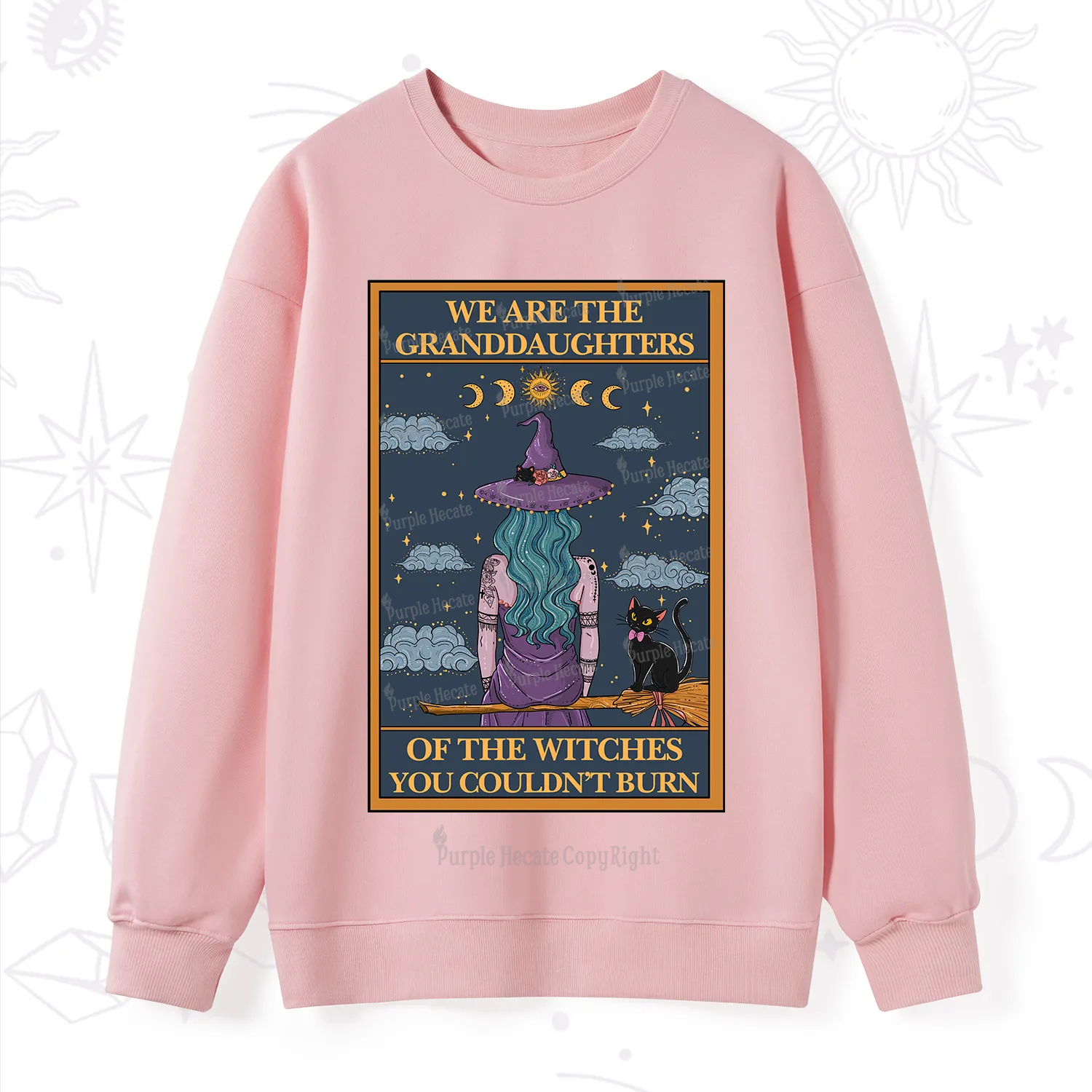 Purplehecate The Witches You Couldn't Burn Sweatshirt
