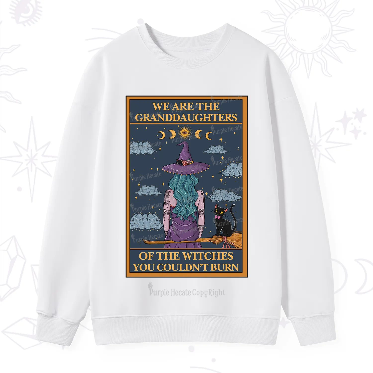 Purplehecate The Witches You Couldn't Burn Sweatshirt