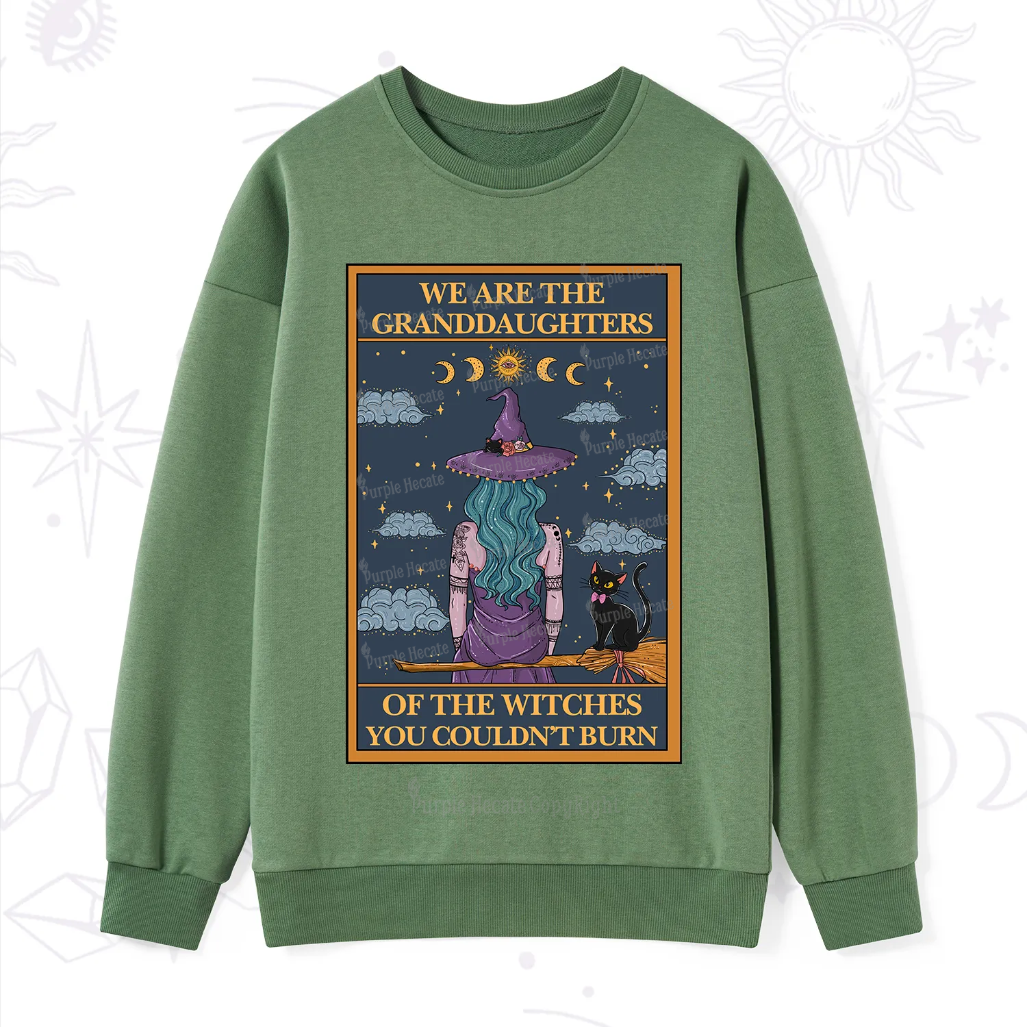 Purplehecate The Witches You Couldn't Burn Sweatshirt