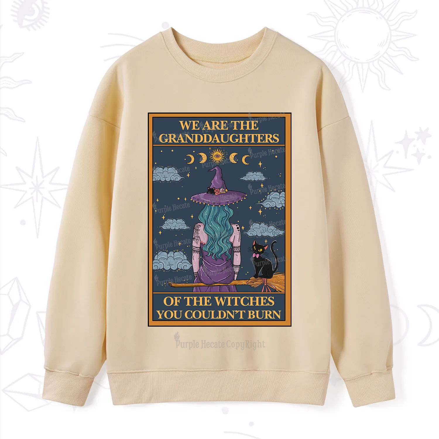 Purplehecate The Witches You Couldn't Burn Sweatshirt