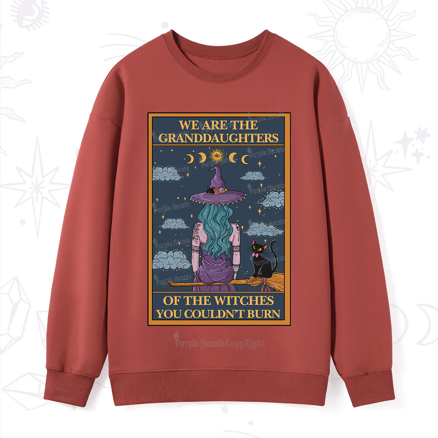Purplehecate The Witches You Couldn't Burn Sweatshirt