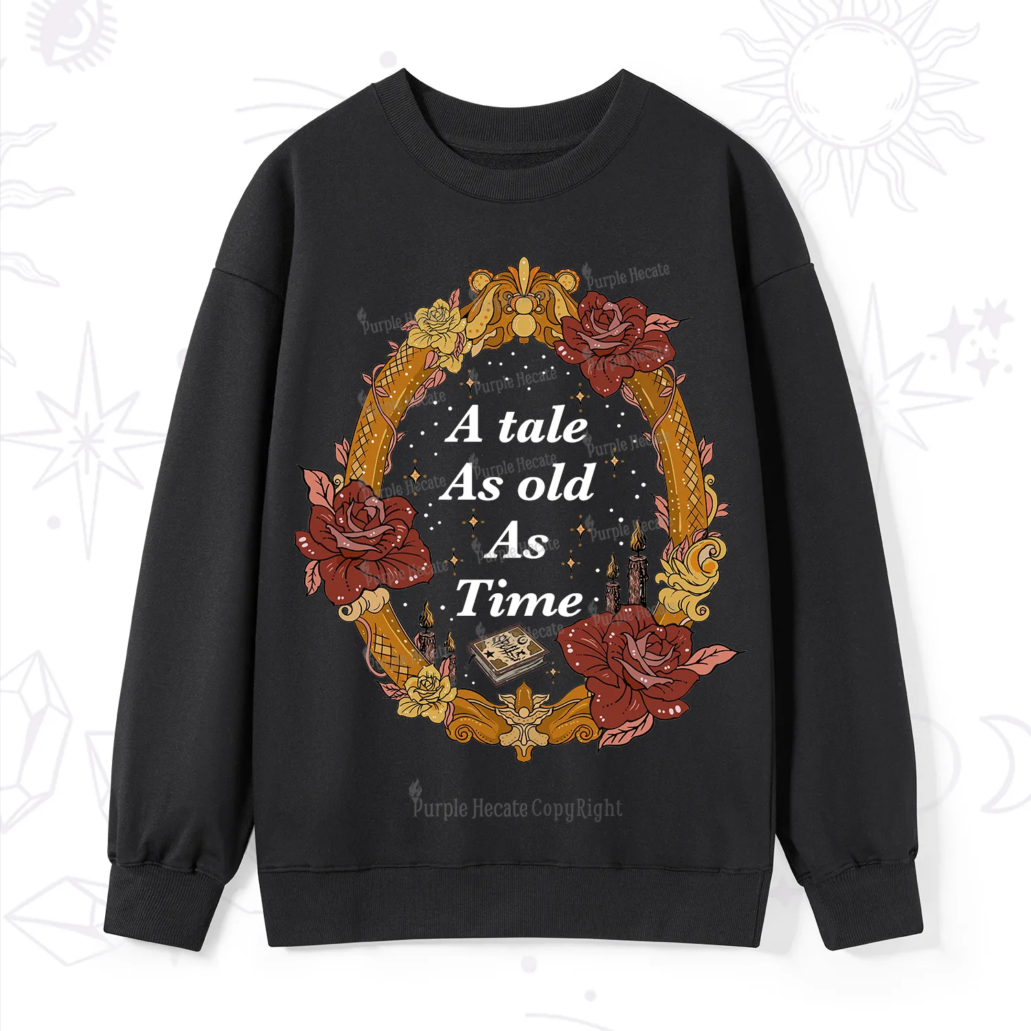 Purplehecate A Tale As Old As Time Sweatshirt