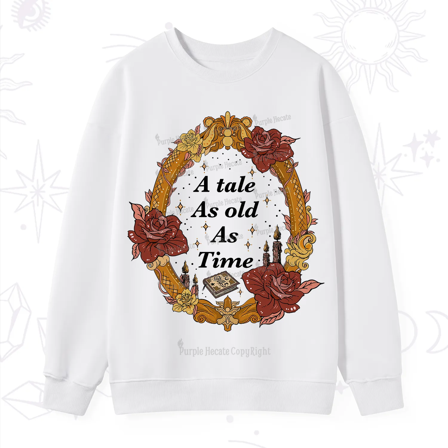 Purplehecate A Tale As Old As Time Sweatshirt